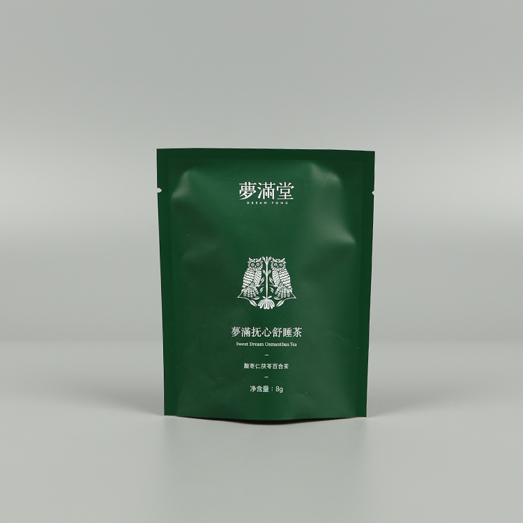 8g萝满抚心舒睡茶+哑光镀铝