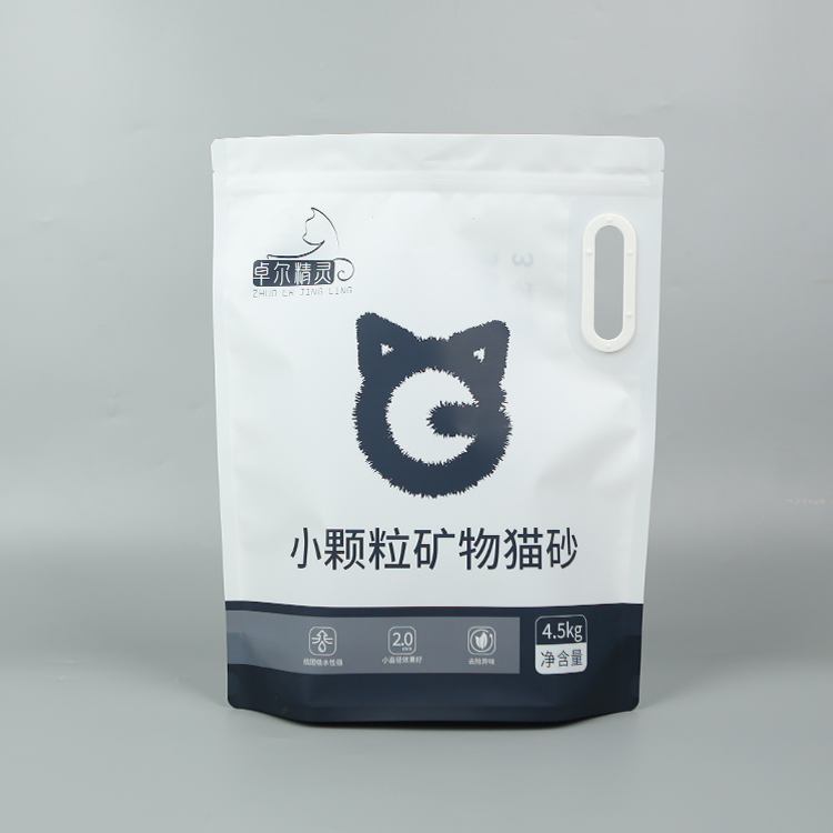 4.5kg小颗粒矿物猫砂+哑光塑料复合